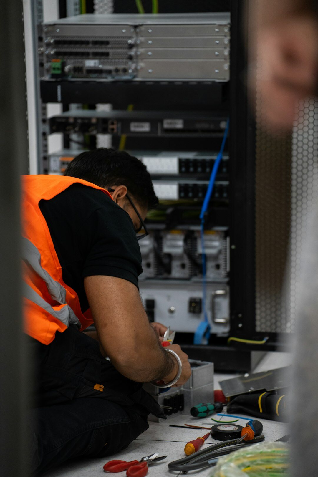 secure server room